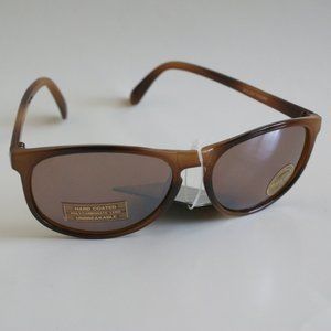 NWT TruVintage retro NylonOval Sports style Coppermax lens tech Sunglasses